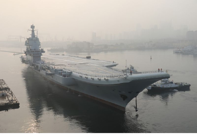 China Aircraft Carrier Pilots  Complete First Night Missions